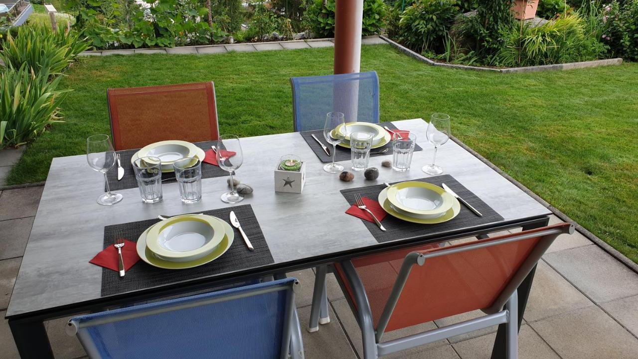 Ferienwohnung Seesicht Brunnen Esterno foto