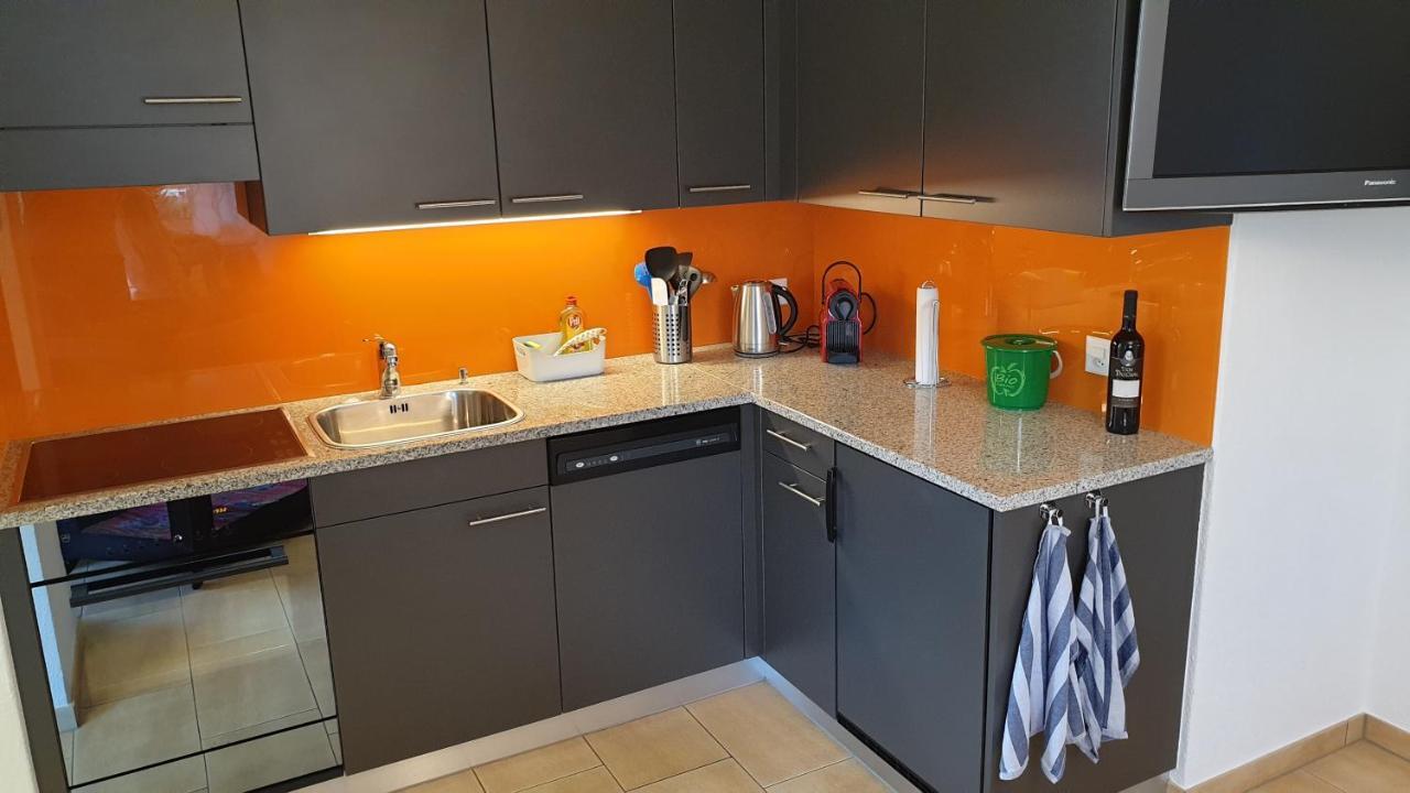 Ferienwohnung Seesicht Brunnen Esterno foto