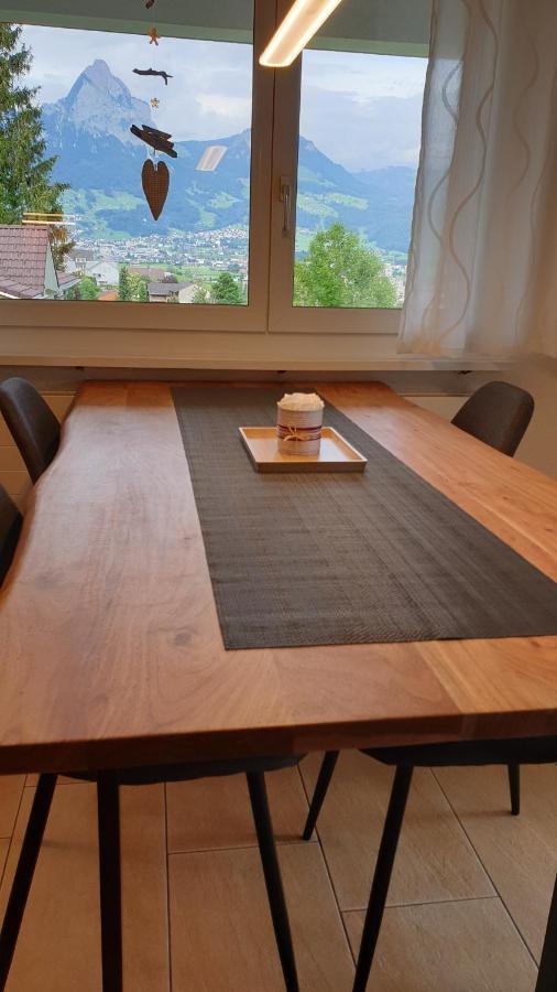 Ferienwohnung Seesicht Brunnen Esterno foto
